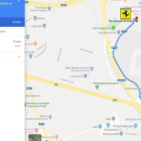 Ferrari Formula 1 Hotel Orio al Serio Luaran gambar
